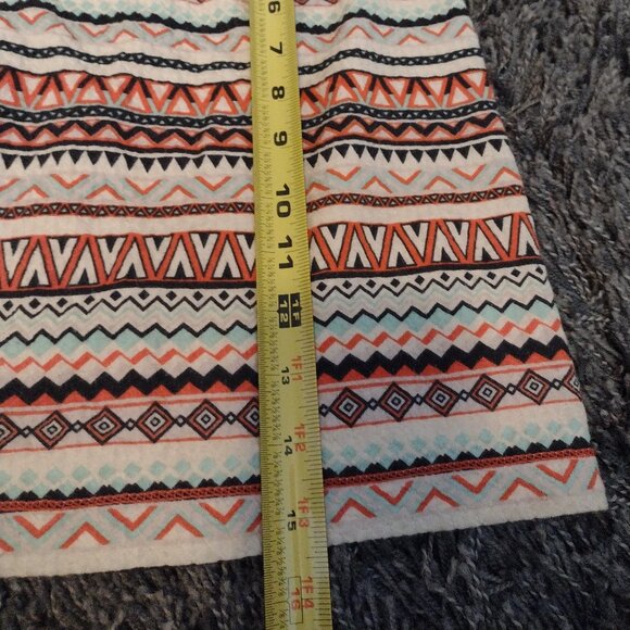 Chelsea & Violet Striped Stretch Mini Skirt - Picture 3 of 4